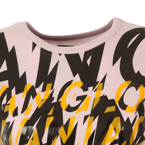 Vivienne Westwood Anglomania Womens Purple Anglomaniac T Shirt #2