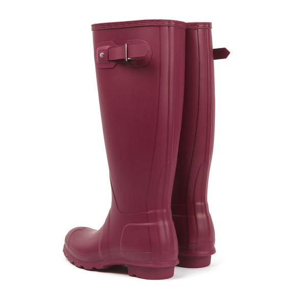 Hunter Womens Purple Original Tall Wellington #3