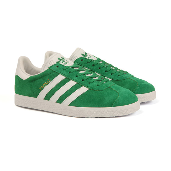 adidas Originals Mens Green Gazelle Trainer main image