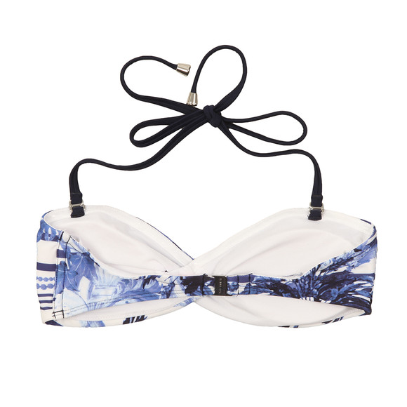 Ted Baker Womens Blue Henroa Persian Blue Bandeau Top #2