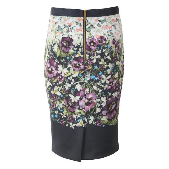 Ted Baker Womens Blue Carpi Enchantment Pencil Skirt main image