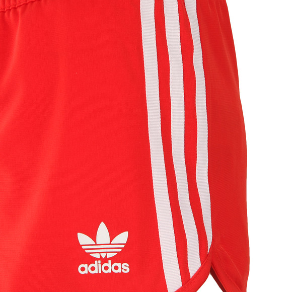 adidas Originals Womens Red Regular Shorts #2