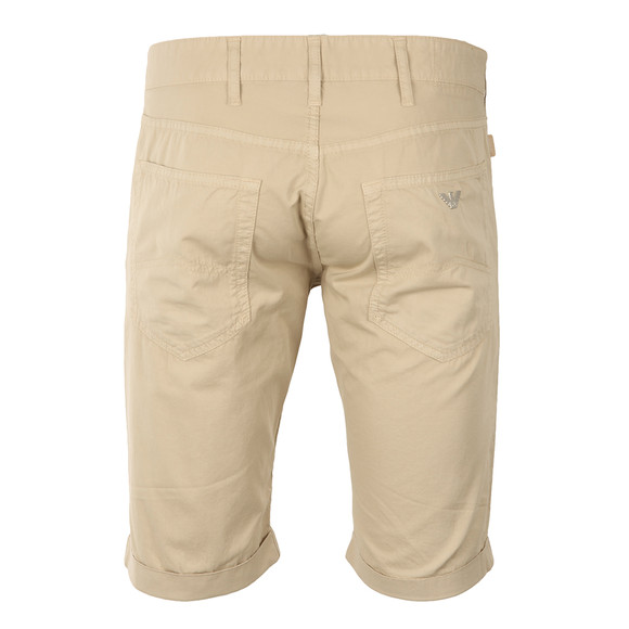 Armani Jeans Mens Off-White Chino Shorts #3