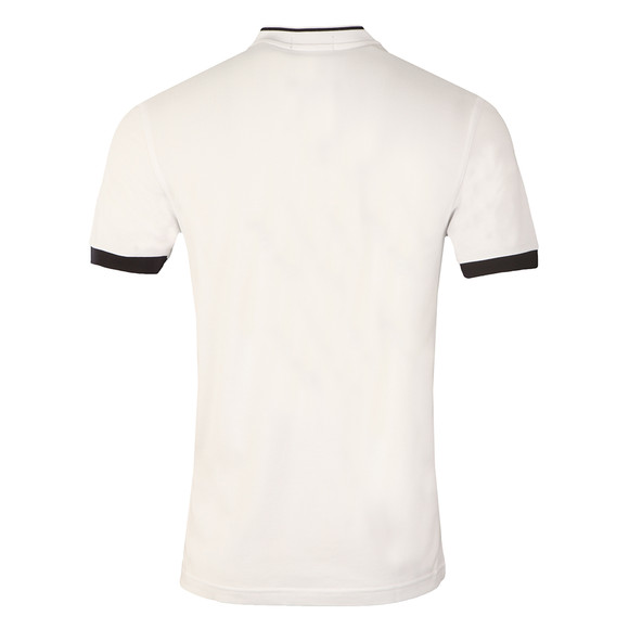 Fred Perry Mens White Bomber Collar Polo Shirt main image