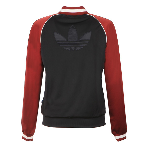 adidas Originals Womens Blue Superstar Track Top #3