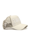 Twinzz Mens Beige Mesh Trucker Cap