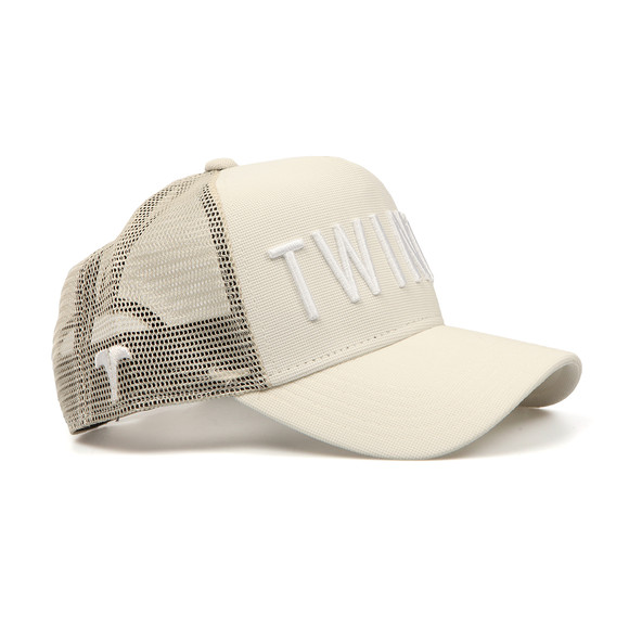 Twinzz Mens Beige Mesh Trucker Cap main image
