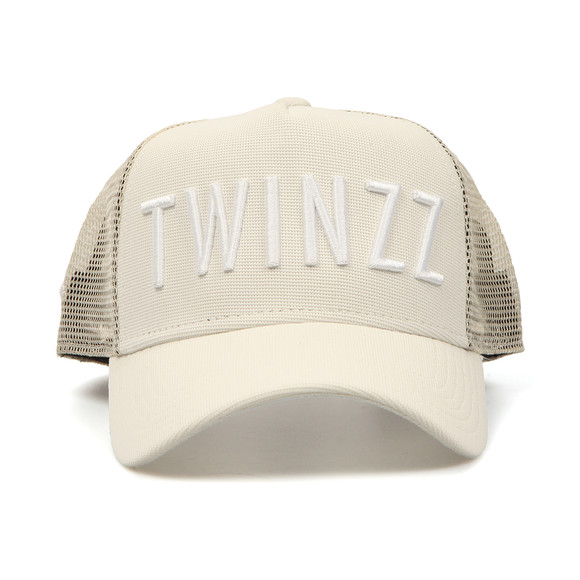 Twinzz Mens Beige Mesh Trucker Cap main image