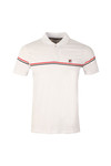 Fila Mens White Martelli Printed Polo Shirt