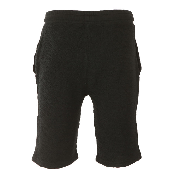 Sik Silk Mens Black Reverse Flannel Gym Shorts main image