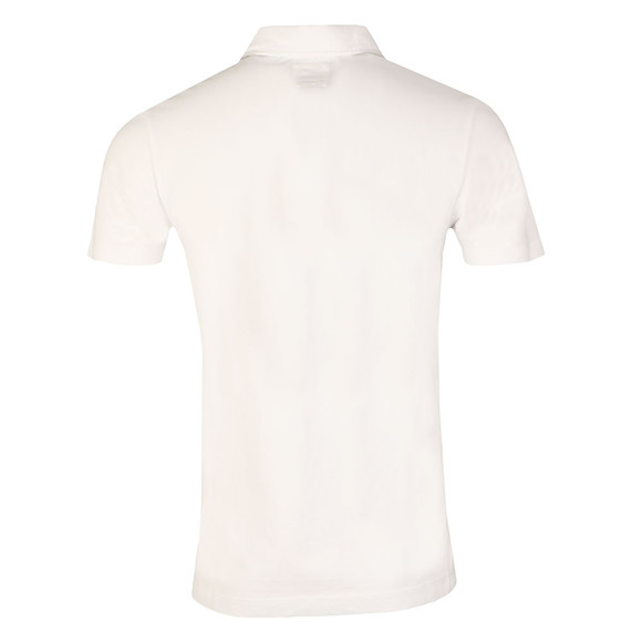 Franklin & Marshall Mens White Small Logo Pocket Polo Shirt main image