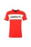 adidas Originals Mens Red S/S Block T-Shirt