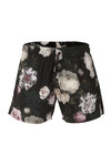 Sik Silk Mens Black Dark Garden Standard Shorts