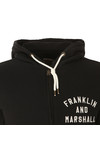 Franklin & Marshall Mens Black Embroidered Logo Tracksuit