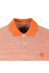 Pretty Green Mens Orange Tenax Polo Shirt