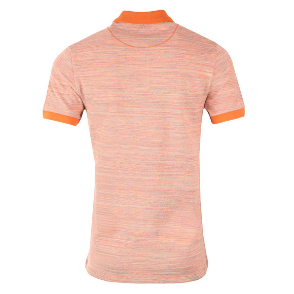 Pretty Green Mens Orange Tenax Polo Shirt main image