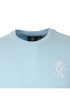 Gym King Mens Blue Core Long Line T-Shirt