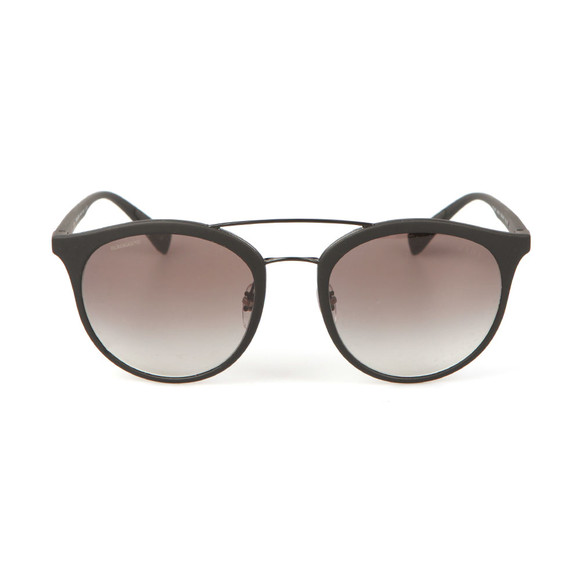 Prada Linea Rossa Mens Black 04RS Rounded Sunglasses #2