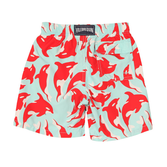 Vilebrequin Boys Blue Classic Style Dolphin Swim Shorts #2