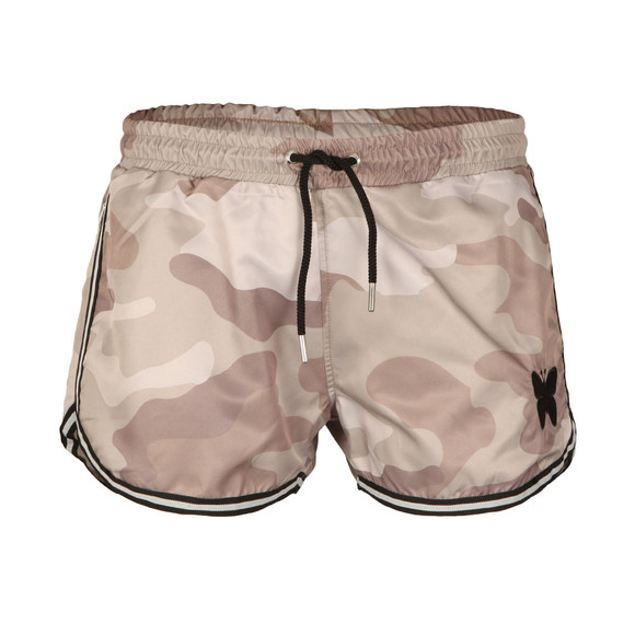 Good For Nothing Mens Beige Camouflage Swim Shorts main image