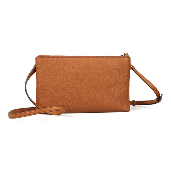 Michael Kors Womens Brown Adele Double Zip Crossbody  #2