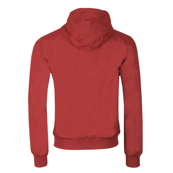 Fred Perry Mens Red Hooded Brentham Jacket #3