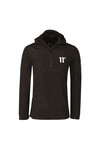 Eleven Degrees Mens Black Hurricane Windbreak