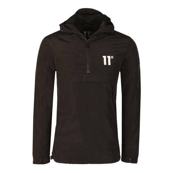 Eleven Degrees Mens Black Hurricane Windbreak main image