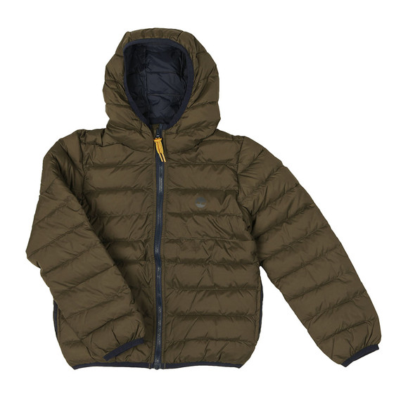 Timberland Boys Green T26446 Puffer Jacket main image