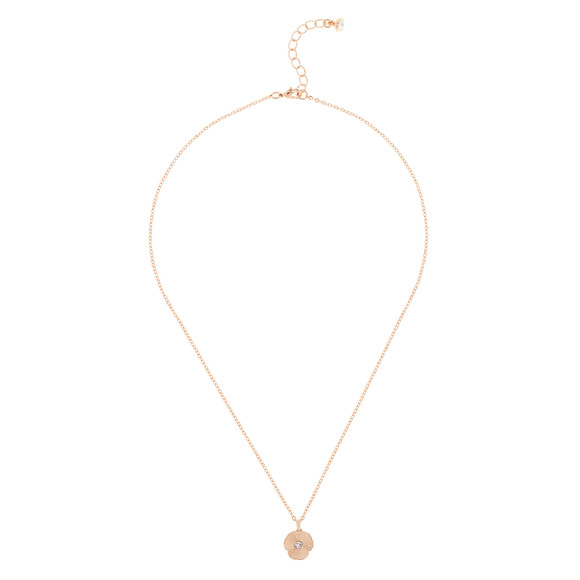 Ted Baker Rose Gold Primroz Pressed Flower Pendant Oxygen Clothing