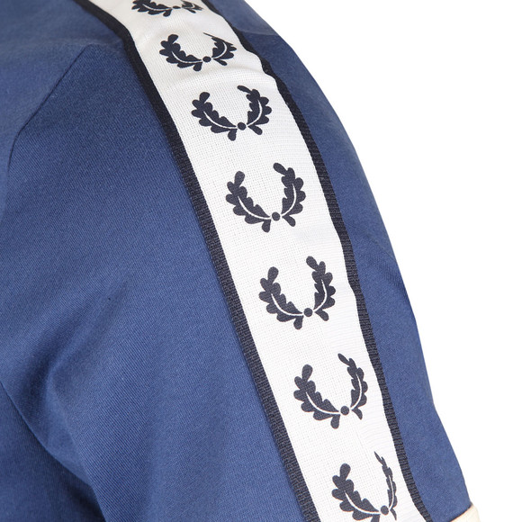 Fred Perry Sportswear Mens Blue Taped Ringer T-Shirt main image