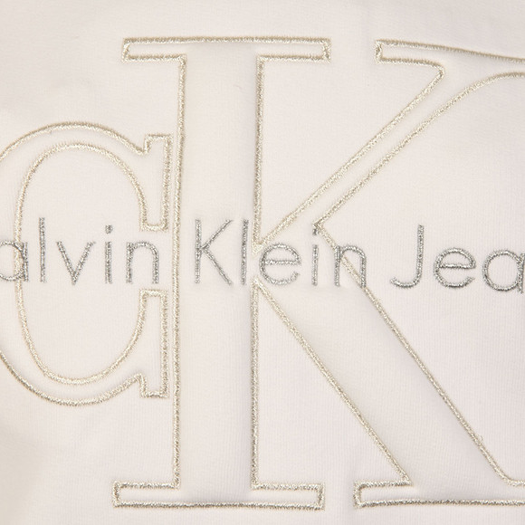 Calvin Klein Jeans Womens White Harper Sweatshirt main image