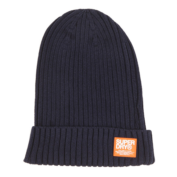 Superdry Mens Blue Wiseman Beanie  main image