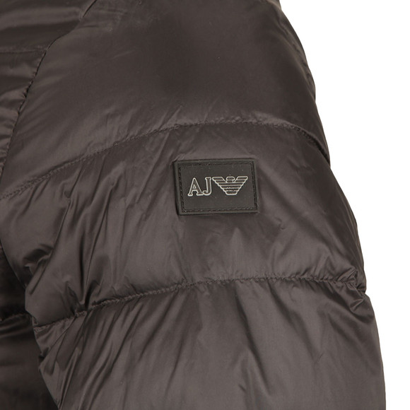 Armani Jeans Mens Black Reversible Down Jacket main image