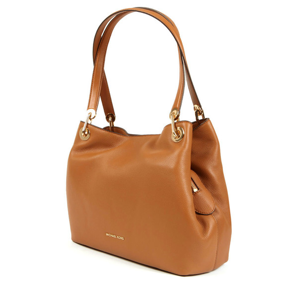 Michael Kors Womens Brown Raven Large Shoulder Tote Bag #2