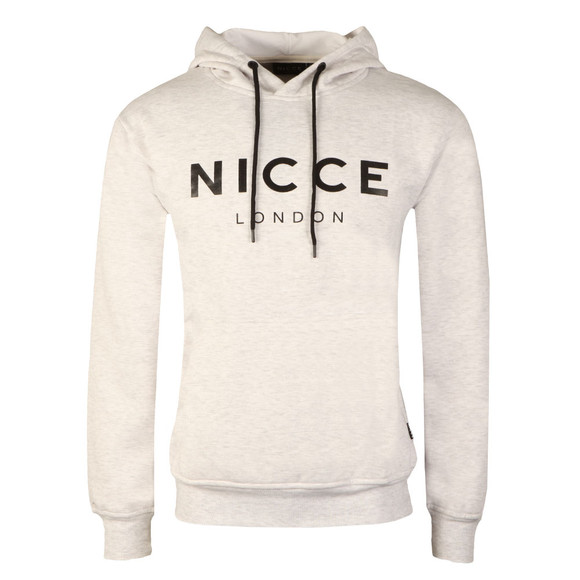 Nicce Mens Grey Original Logo Hoody  main image