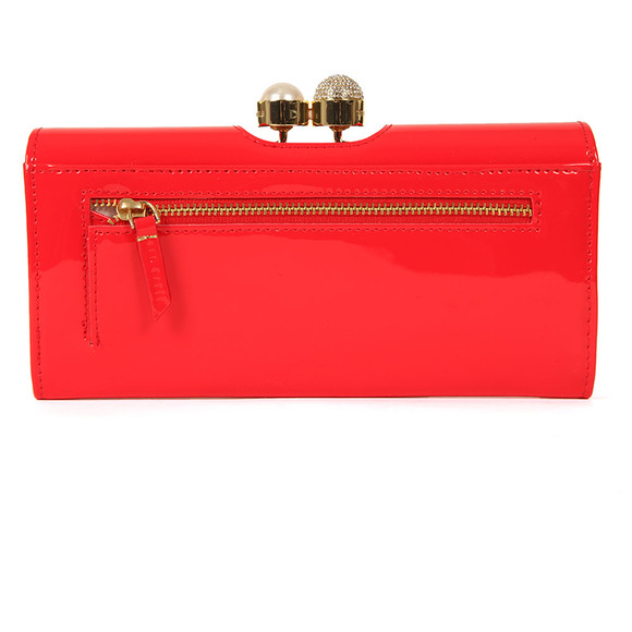 Ted Baker Womens Red Kattia Crystal Pearl Bobble Matinee Purse #3