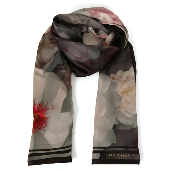 Ted Baker Womens Black Chleo Chelsea Long Scarf #1