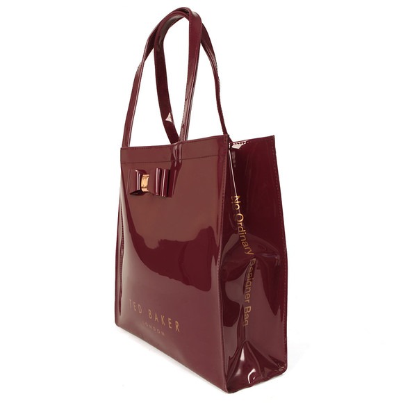 Ted Baker Womens Red Bethcon Bow Detail Large Icon Bag #3
