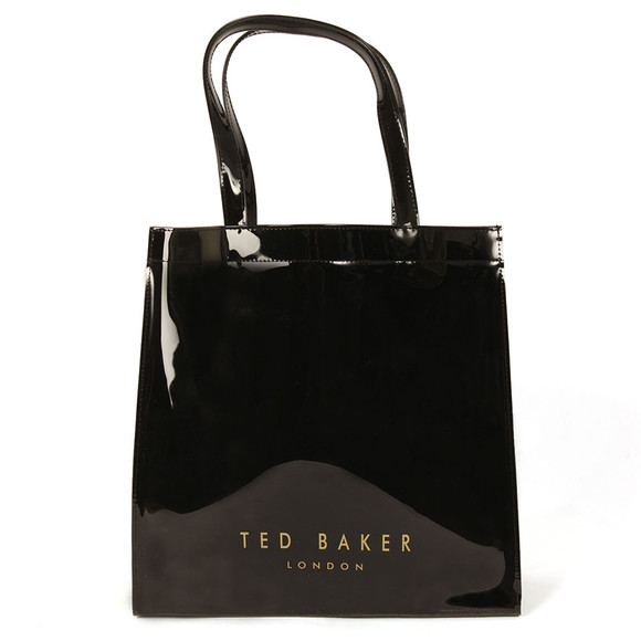 Ted Baker Womens Black Bethcon Bow Detail Large Icon Bag main image