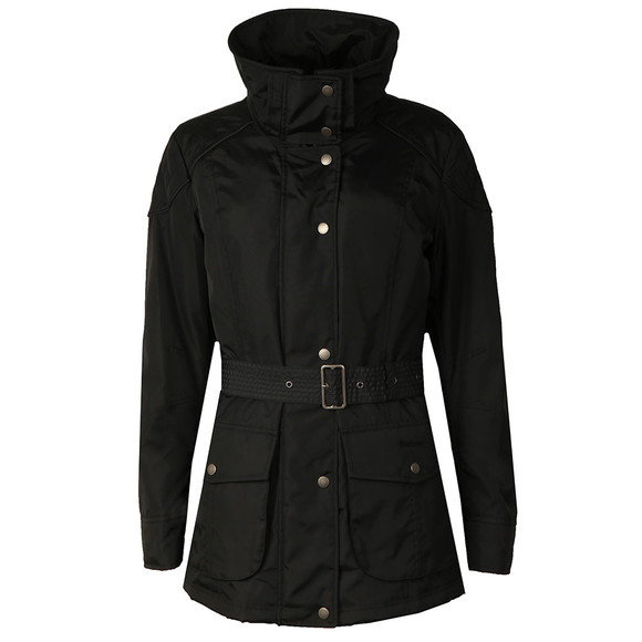 Barbour International Womens Blue Outlaw Jacket #4