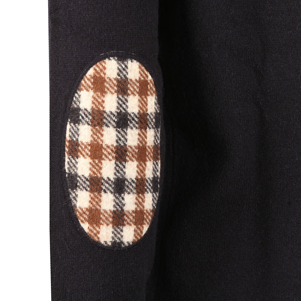 Aquascutum Pennington CC Elbow Patches Jumper Oxygen Clothing