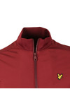 Lyle & Scott Mens Red Funnel Neck Soft Shell Jacket
