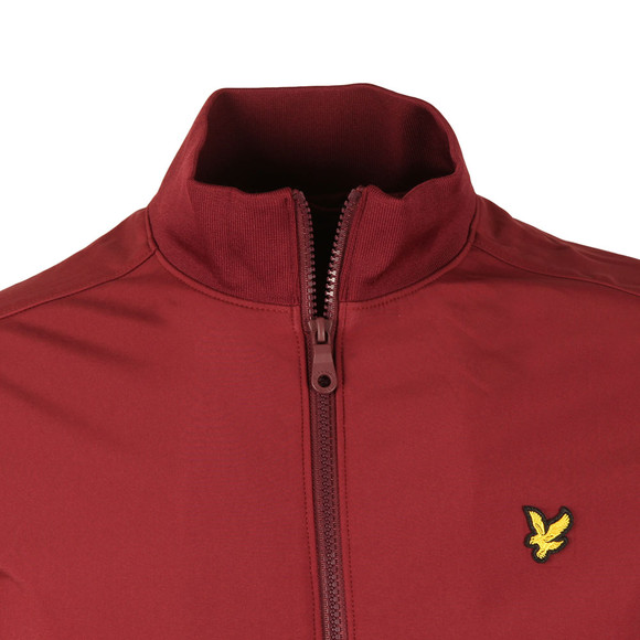 Lyle & Scott Mens Red Funnel Neck Soft Shell Jacket main image