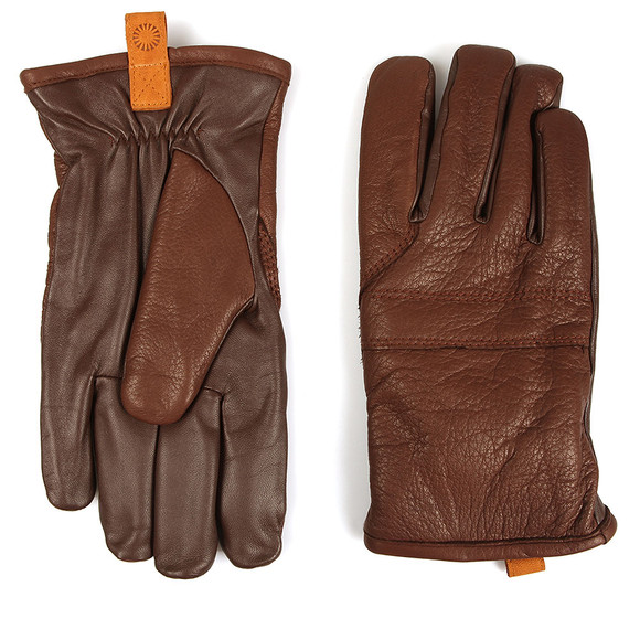 Ugg Mens Brown Casual Leather Glove  main image