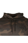 Sik Silk Mens Black Poly Overhead Hoody