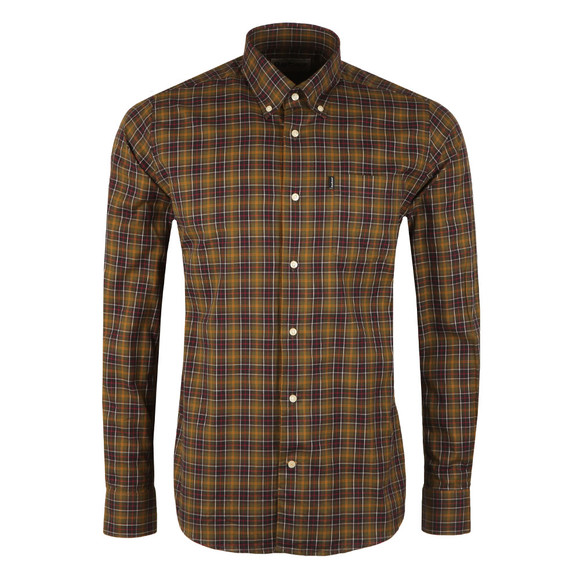 Barbour Lifestyle Mens Green Malcolm Shirt main image