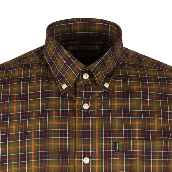 Barbour Lifestyle Mens Green Malcolm Shirt main image