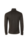 Ted Baker Mens Grey LS Half Zip Funnel Neck Jumper