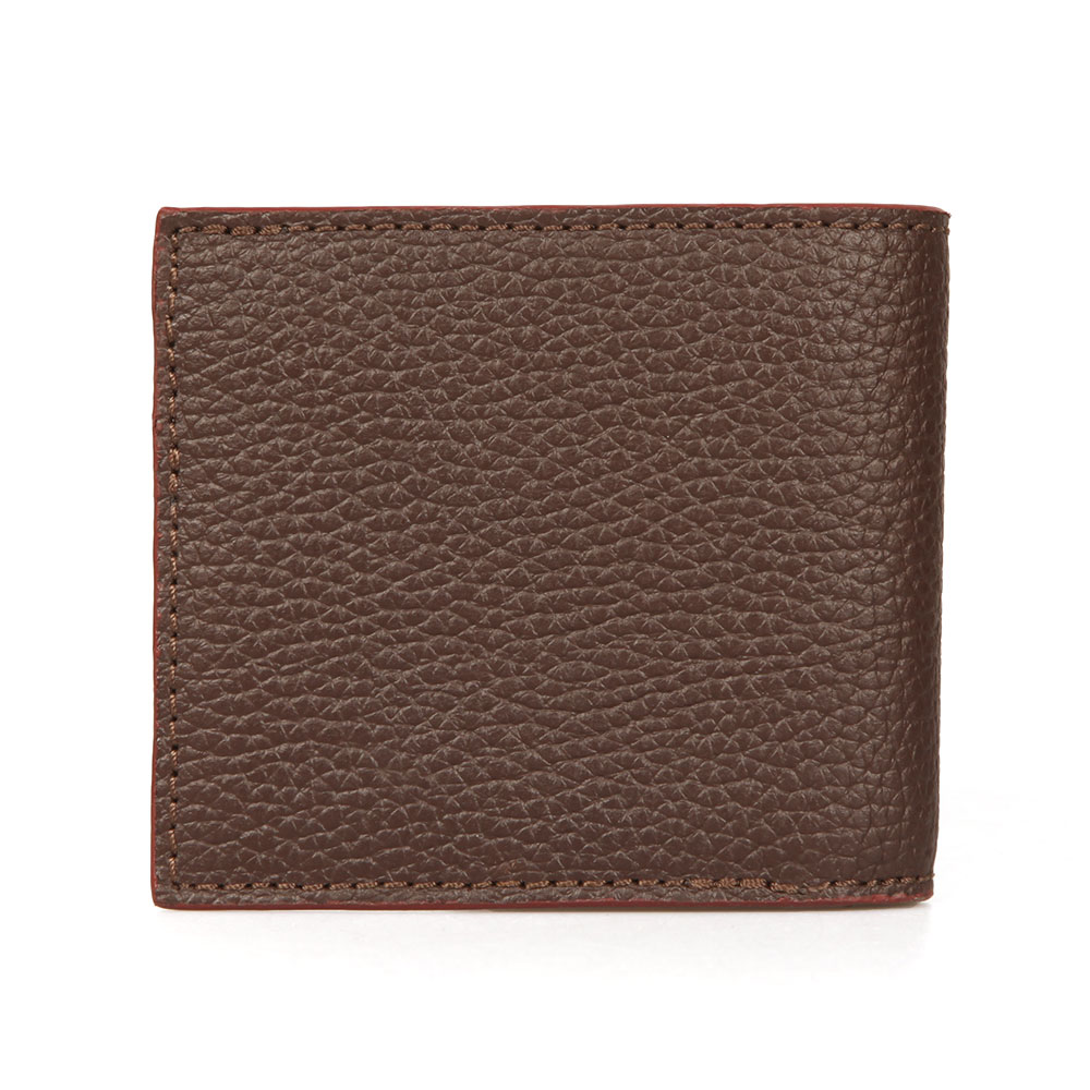 Barbour Lifestyle Grain Leather Coin Wallet Oxygen Clothing